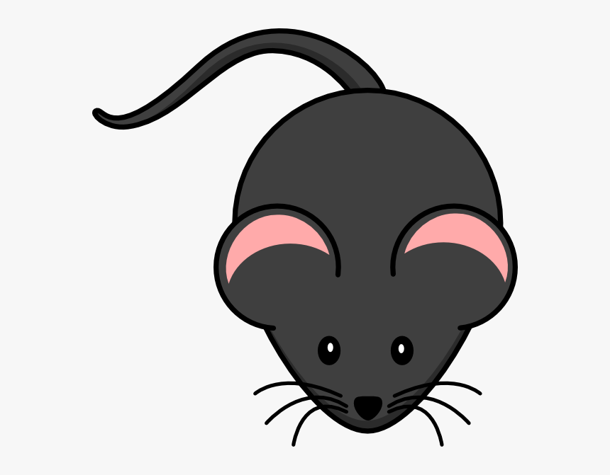 Cute Rat Clipart Clipart Pand - Cartoon Mouse Png, Transparent Png, Free Download