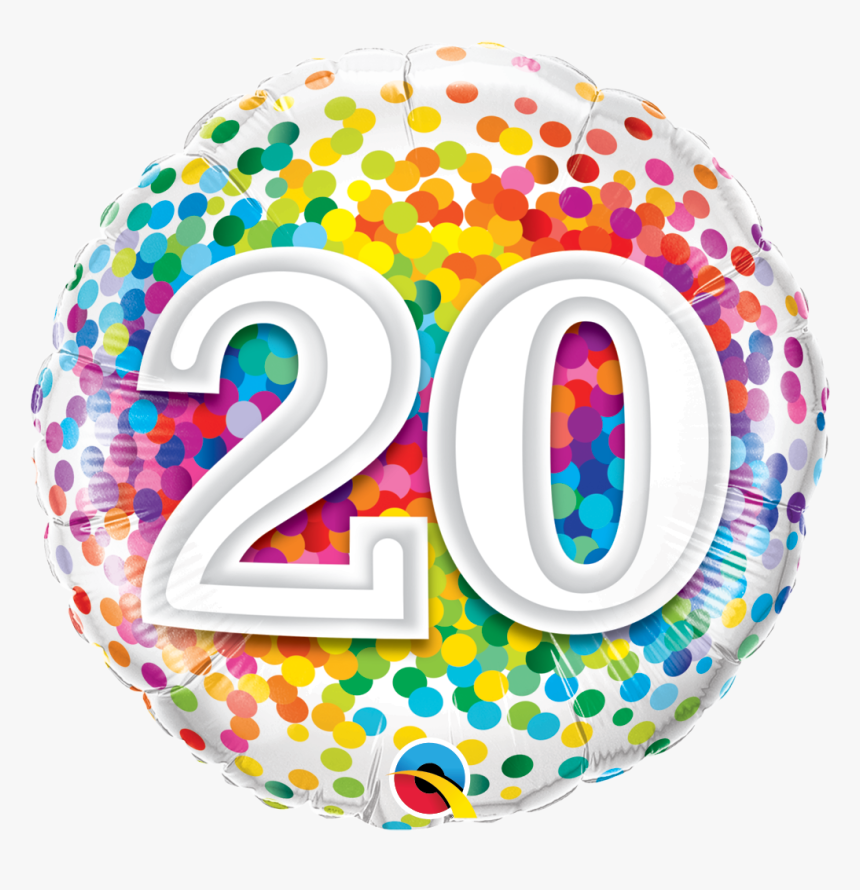 Transparent Balloons And Confetti Png - 30th Birthday Balloons Png, Png Download, Free Download