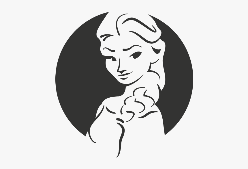 Printable Elsa Pumpkin Stencil Printable Elsa Pumpkin Stencil