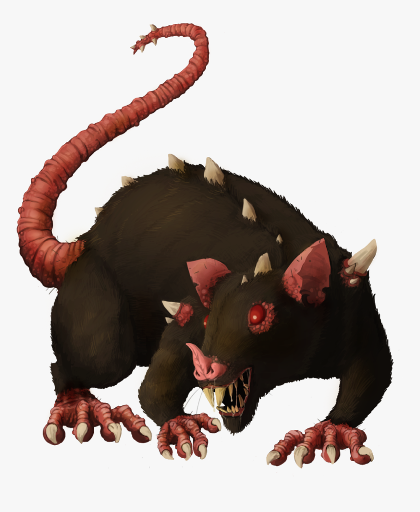 Tenkar S Tavern Humungous - Dnd 5e Giant Rat, HD Png Download, Free Download