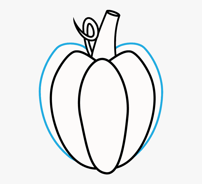 How To Draw Pumpkin - Drawings Of Pumpkin Shapes, HD Png Download, Free Download