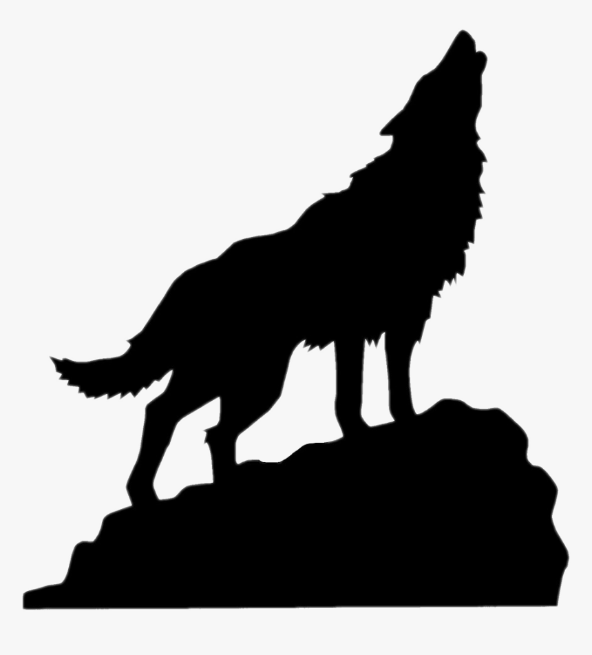 silhouette sillhouette shilouette wolf howl 