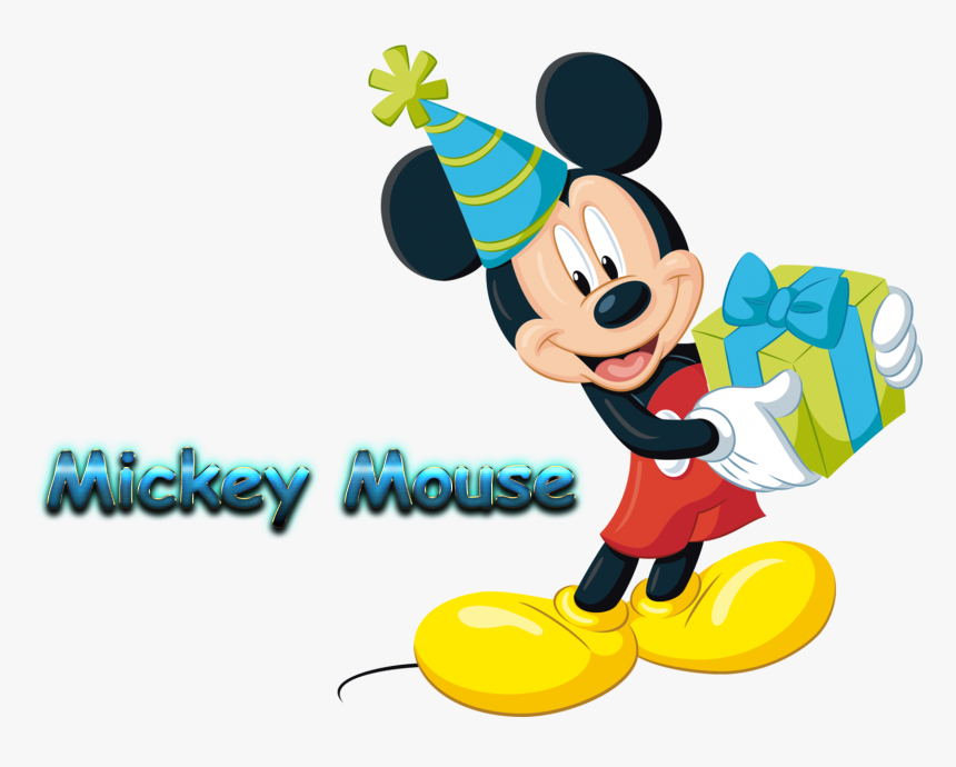 Mickey Mouse Png Images Download - Gift Png Mickey Mouse, Transparent Png, Free Download