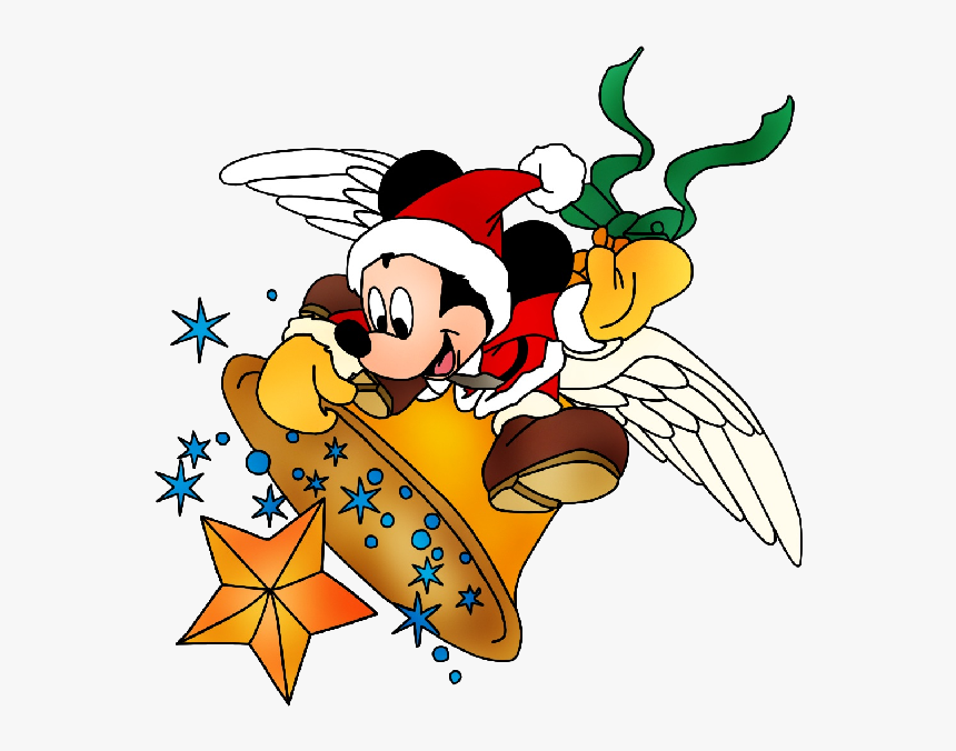 Mickey Mouse Xmas Clip Art Images - Disney Christmas Clipart, HD Png Download, Free Download