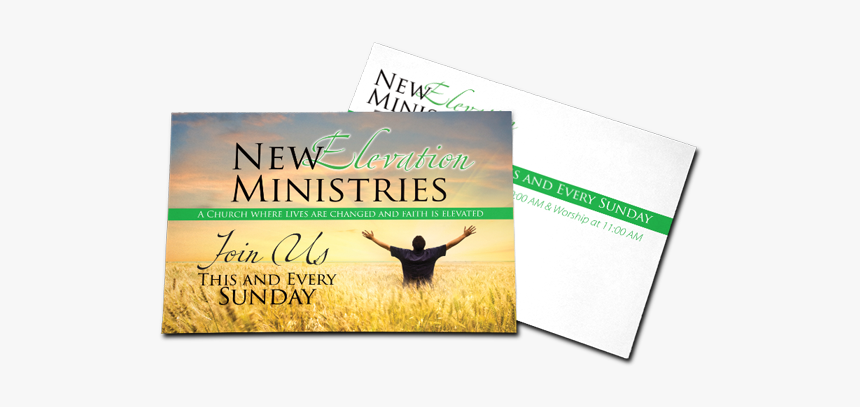Church Postcard Sample - Eddm Samples Church, HD Png Download, Free Download
