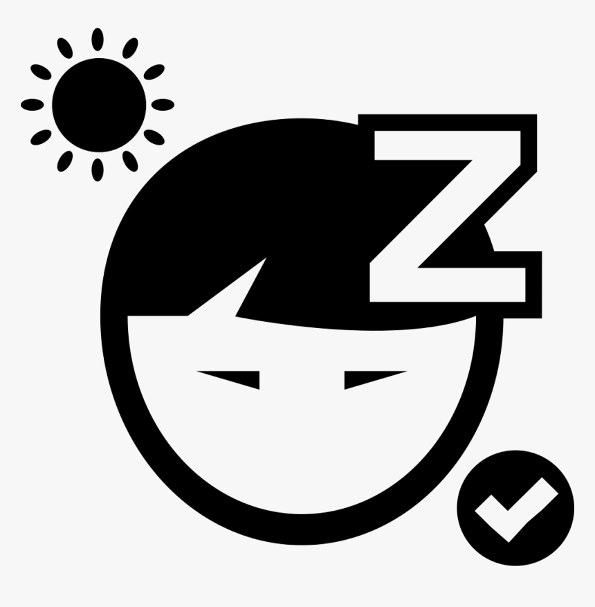 Transparent Afternoon Clipart - Sleep Late Icon, HD Png Download, Free Download