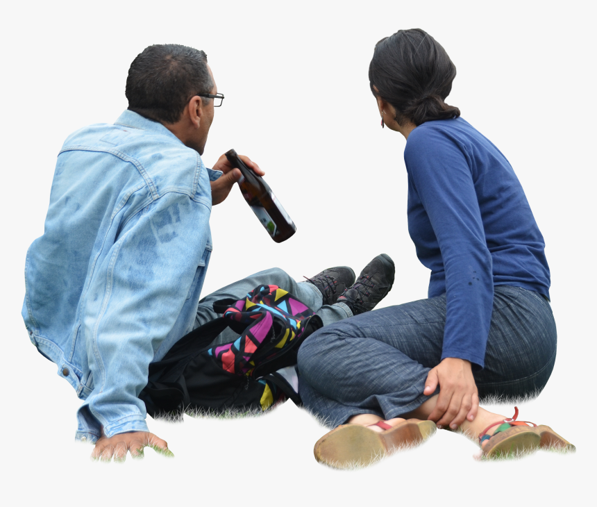 People Sit Back Png, Transparent Png, Free Download