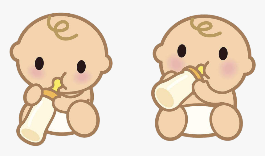 Breast Milk Infant Drinking - Milk Bottle Cartoon Png, Transparent Png, Free Download
