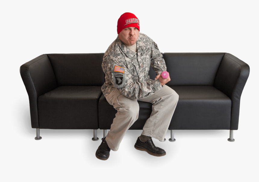 Transparent Person Sitting Back Png - Sofa Bed, Png Download, Free Download