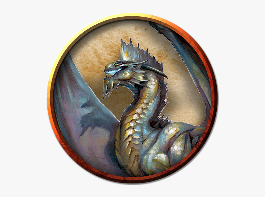 Adult Silver Dragon - Silver Dragon 5e Art, HD Png Download, Free Download