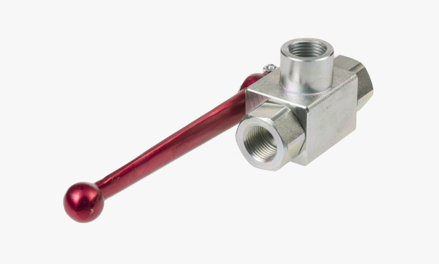 Ball Valve 3 Way 1/2 - Lever, HD Png Download, Free Download