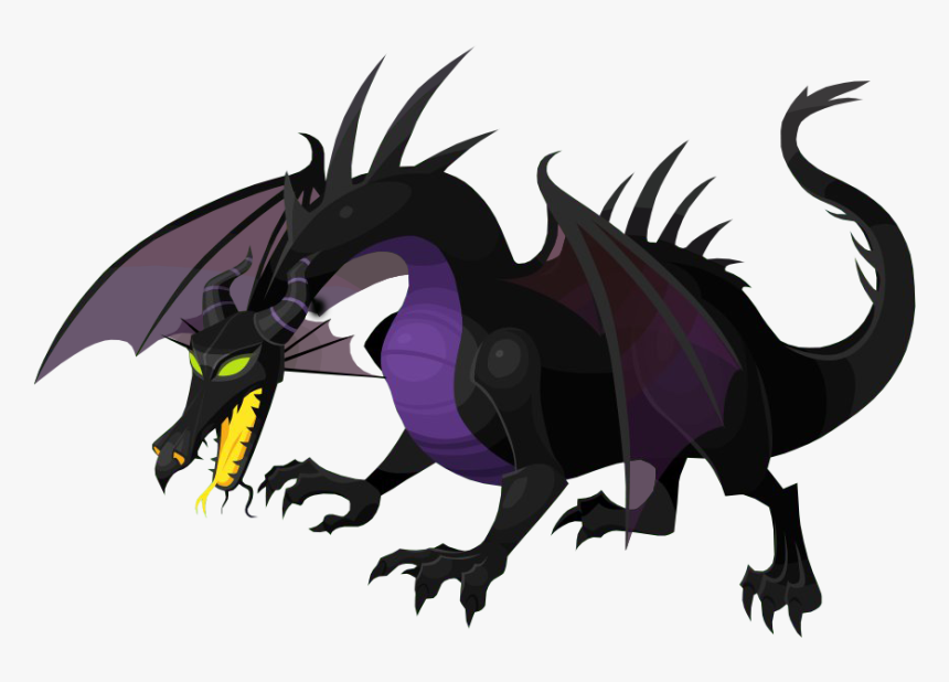 Maleficent Dragon Png, Transparent Png, Free Download