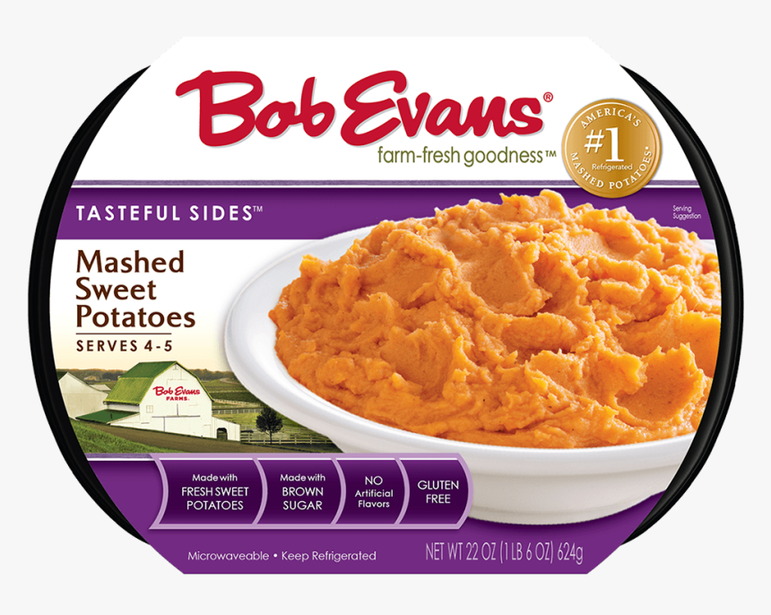 Bob Evans Mashed Sweet Potatoes - Bob Evans Mashed Potatoes, HD Png Download, Free Download