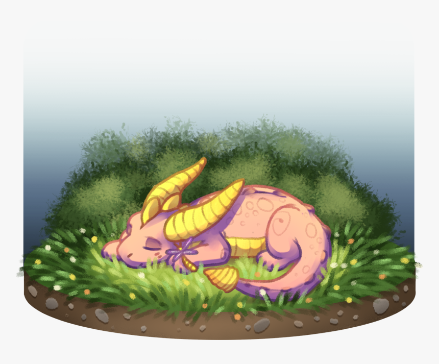 Let Sleeping Dragons Lie - Dragon Sleeping Png, Transparent Png, Free Download