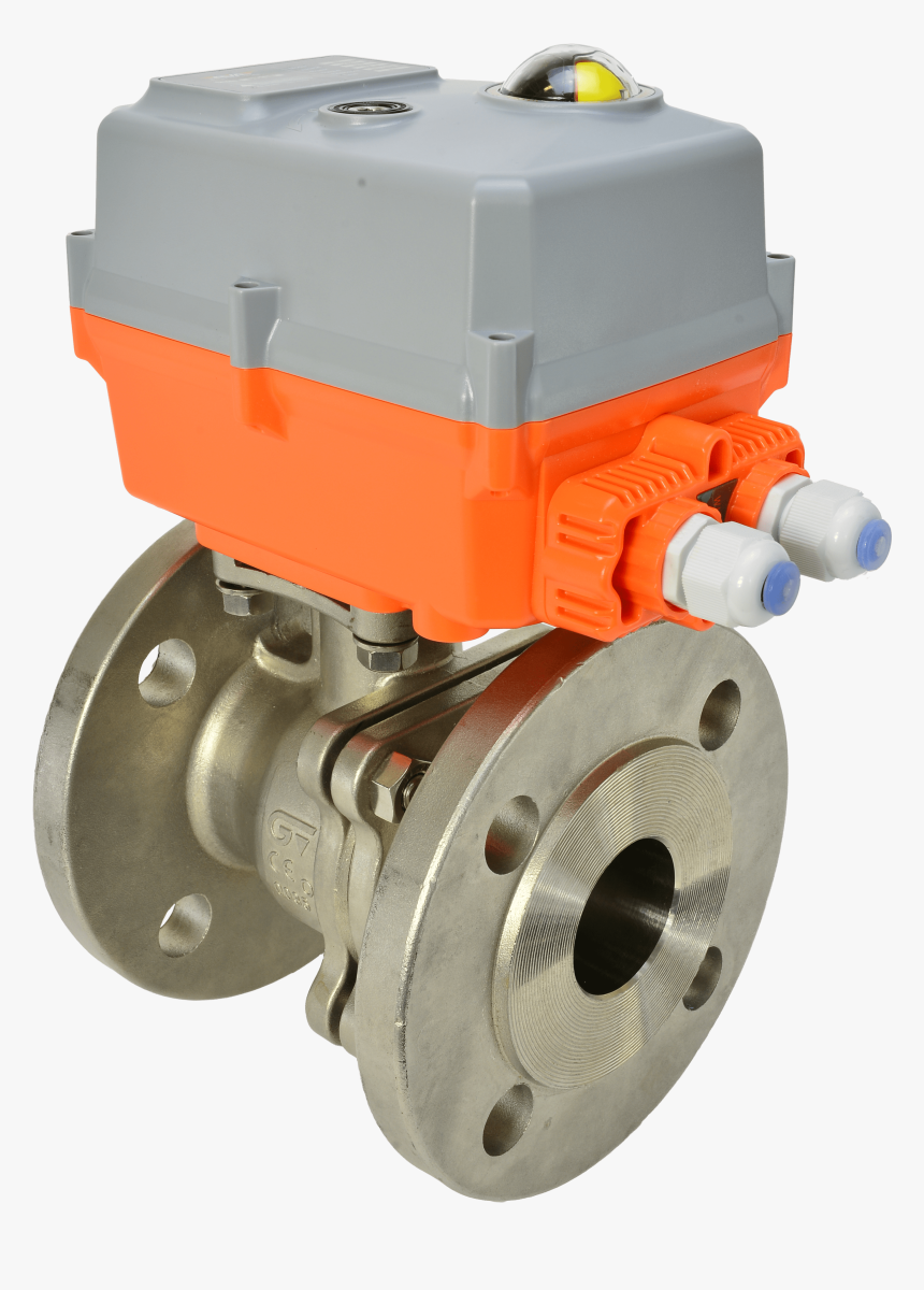 Motorized Class 150 Flanged Stainless Steel Ball Valve - Electric Generator, HD Png Download, Free Download