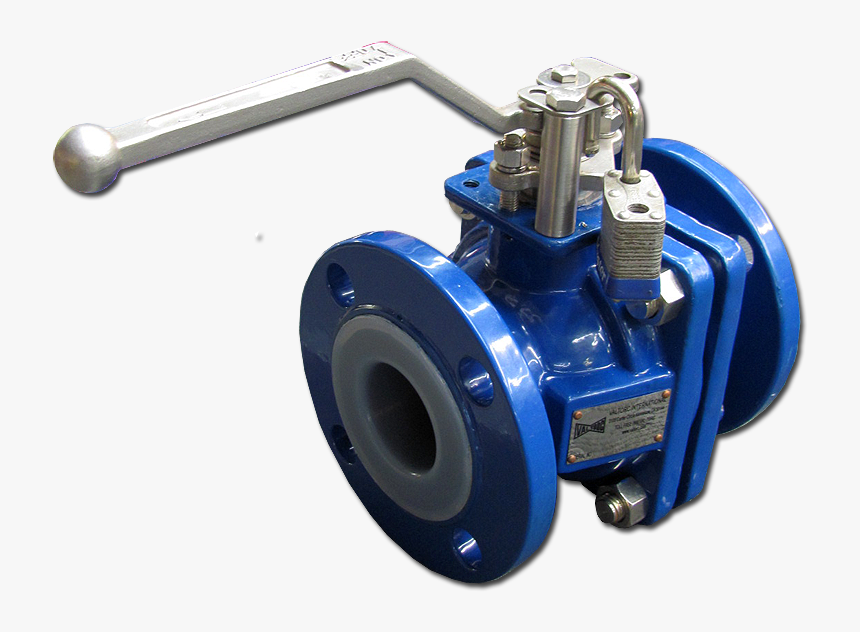 Ptfe Lined Ball Valve, HD Png Download, Free Download