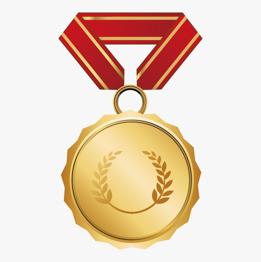 Gold Medal Award - Medal And Certificate Clipart, HD Png Download, Free Download