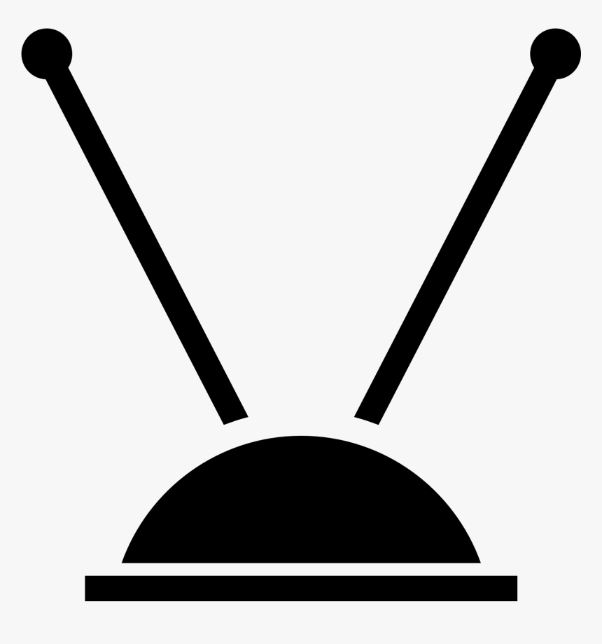 Pencil And In Color - Tv Antenna Clip Art, HD Png Download, Free Download