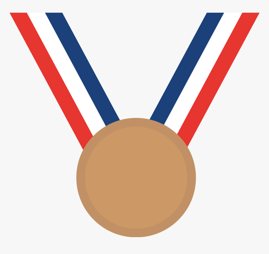 And The Medal Goes Ranking Budget Behind The - Bronze Medal Drawing, HD Png Download, Free Download