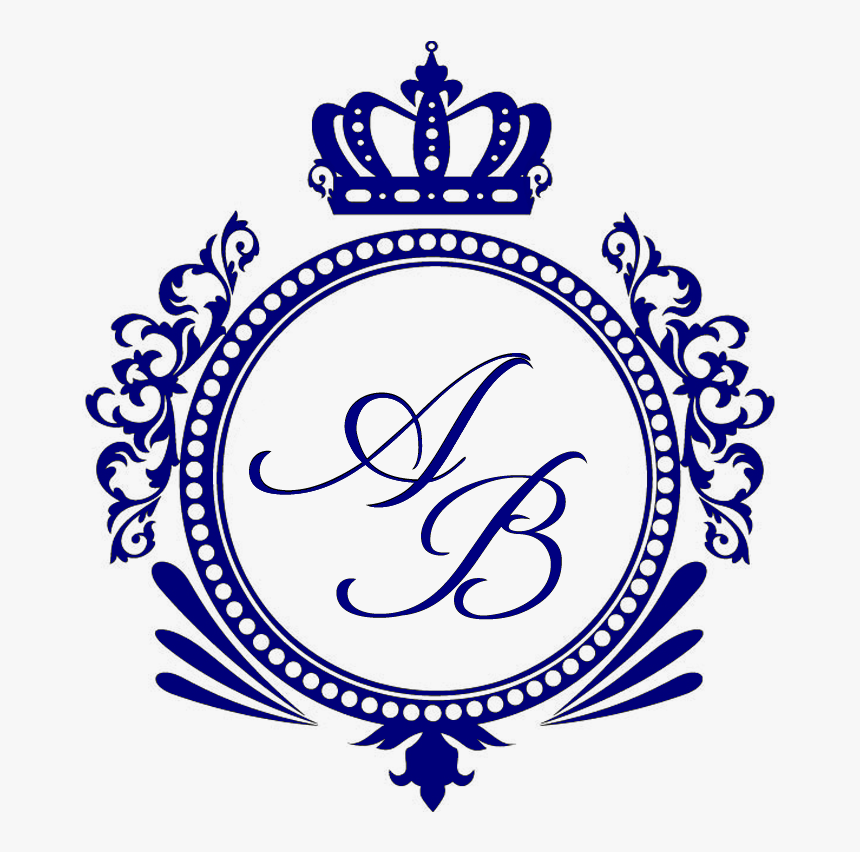 Brasão Casamento Azul Png, Transparent Png, Free Download