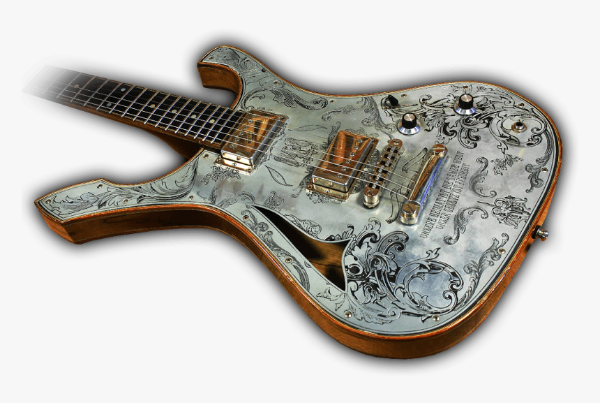 Der Rebell Scontornata - Metal Top Electric Guitar, HD Png Download, Free Download