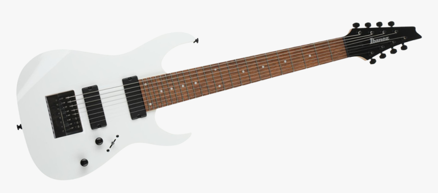Ibanez Rg8 • White • Evertune Aftermarket Upgrade - Electric Guitar, HD Png Download, Free Download