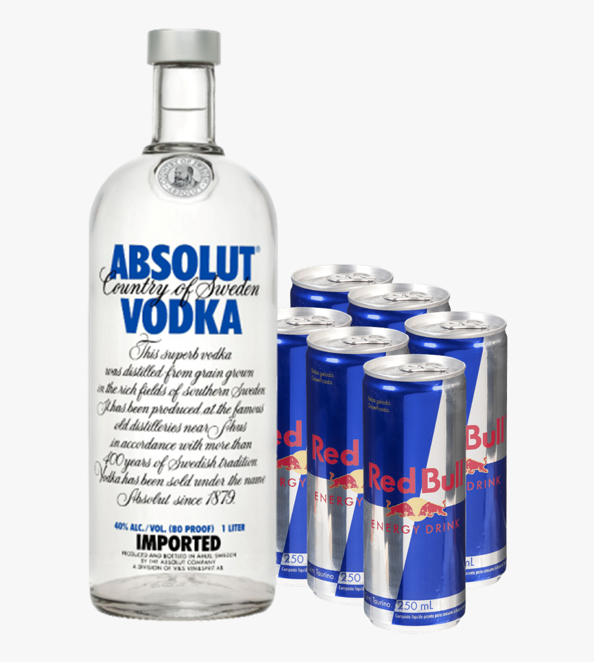 Vodka Png - Absolut Vodka Bottle, Transparent Png, Free Download