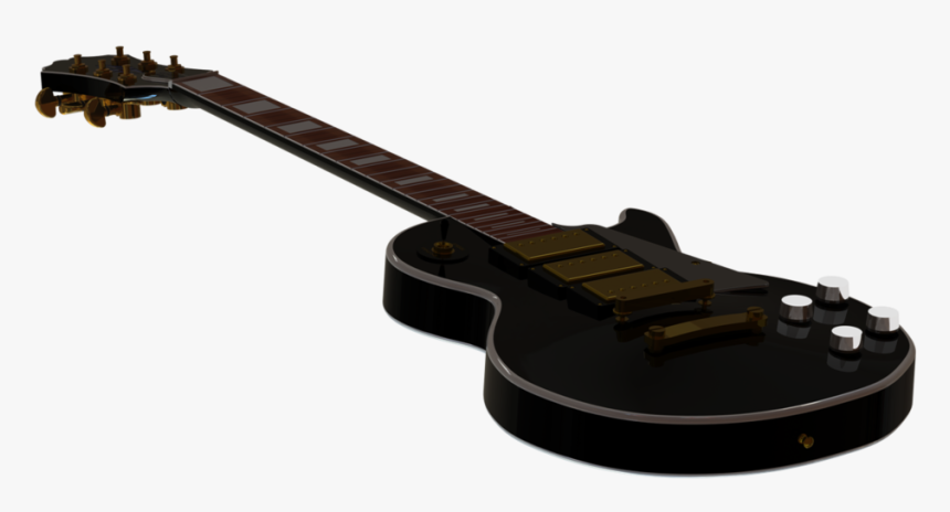 Guitar 3d Png, Transparent Png, Free Download