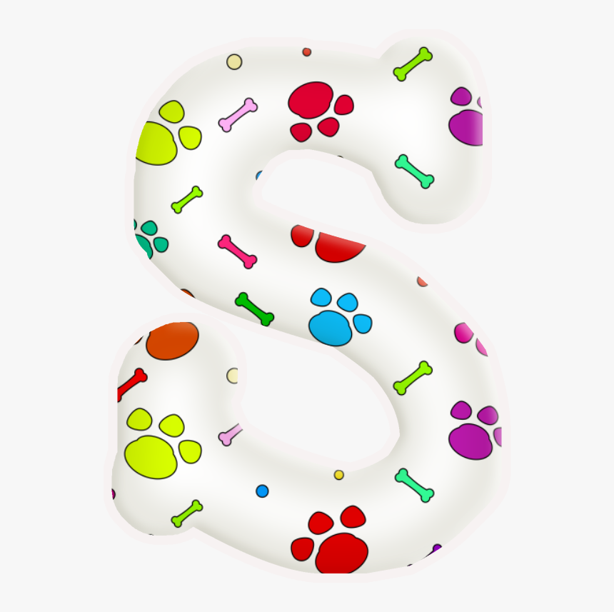 Letras Animadas Con Huellitas De Perro Png, Transparent Png, Free Download