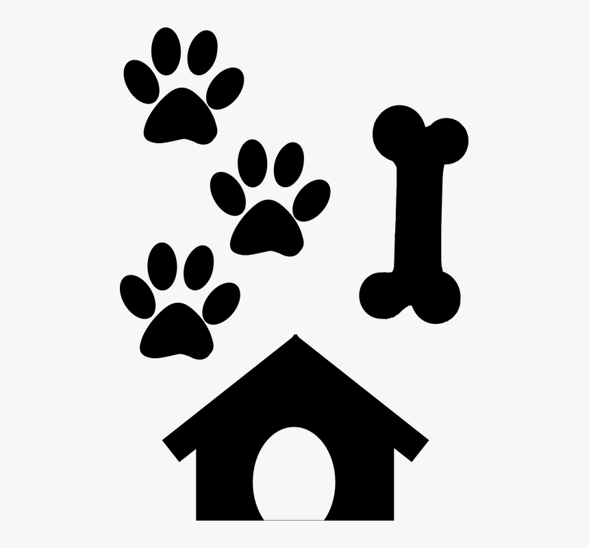 Pasos, Patas, Hueso, La Cama Del Perro, Cottage, Perro - Fathers Day Dog Dad, HD Png Download, Free Download