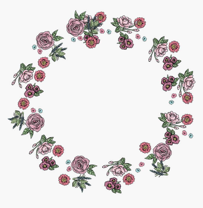 Floral Circular Frame - Yaqeen Ka Safar Best Dialogues, HD Png Download, Free Download