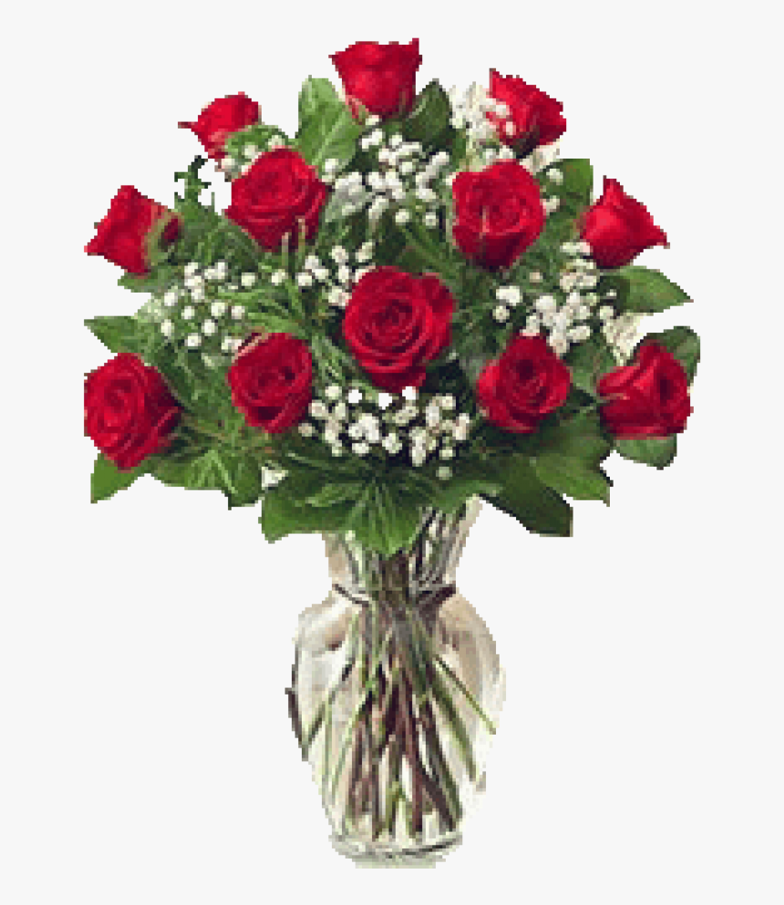 1 Dozen Red Roses, HD Png Download, Free Download