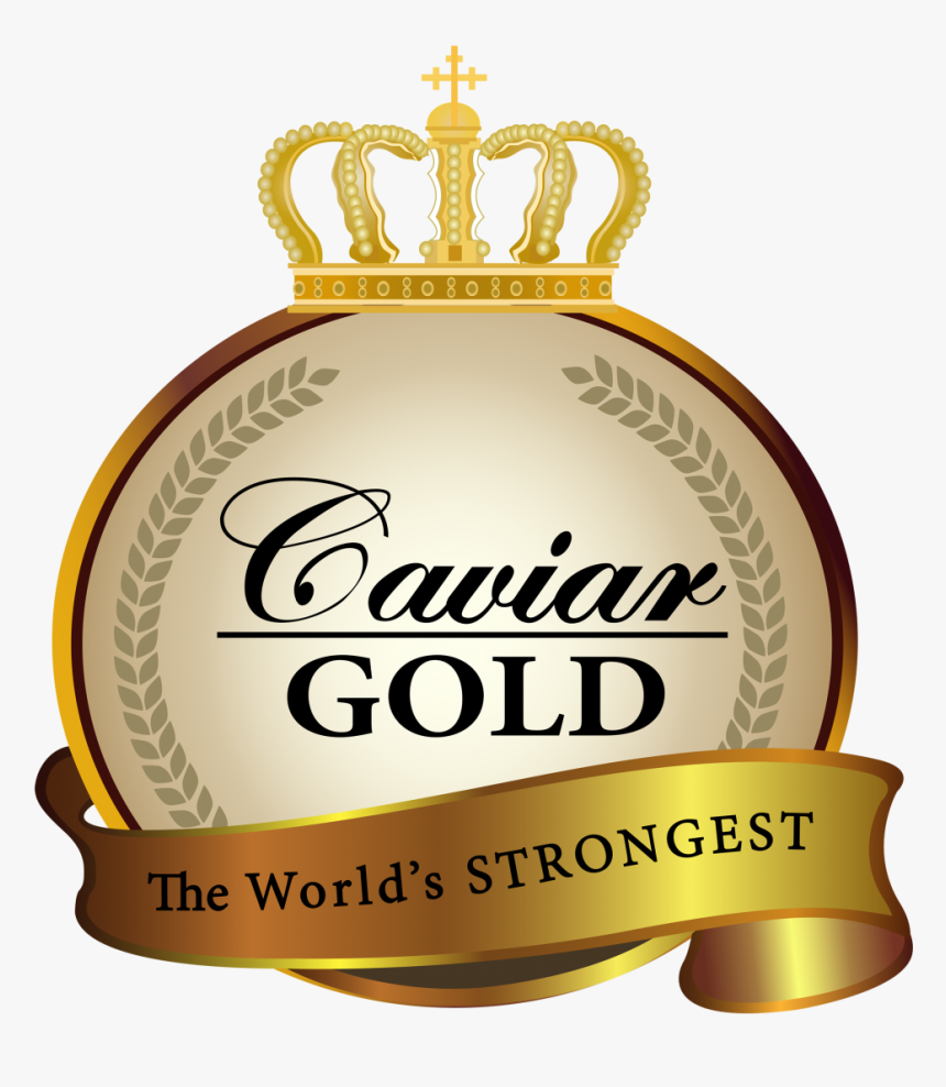 Caviar Gold Apparel - Caviar Gold Cannabis Logo, HD Png Download, Free Download