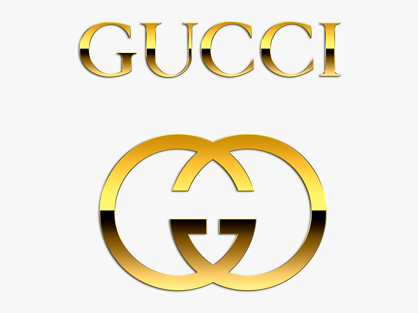 #gucci #gold #logo - Circle, HD Png Download, Free Download