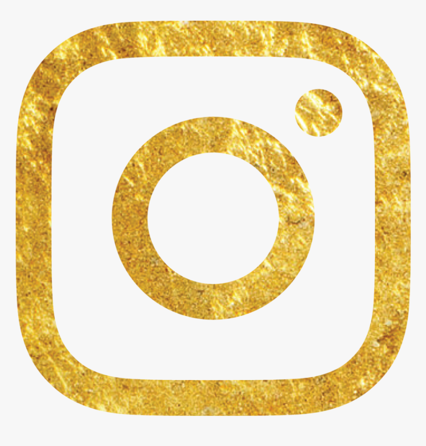 Transparent Gold Logo Png - Instagram Logo Png Gold, Png Download, Free Download