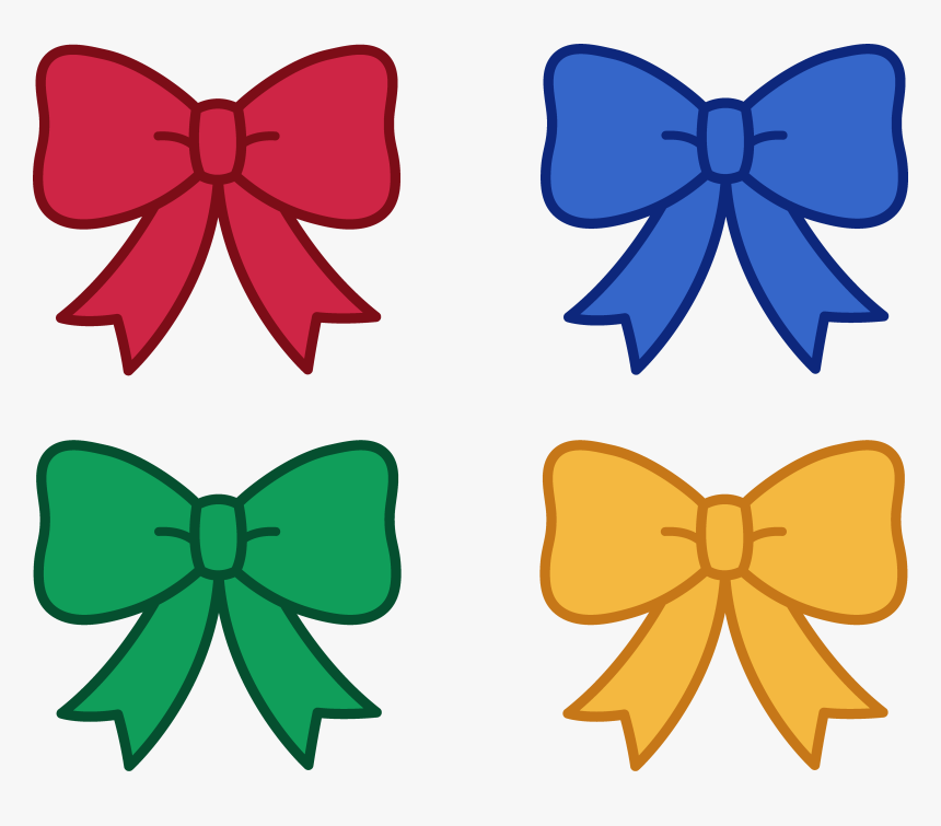 Bow Clipart Ribbon Cute - Bows Clipart, HD Png Download, Free Download