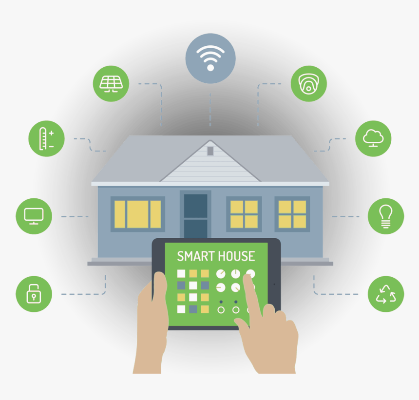 Smart Home Png - Smart Homes Transparent, Png Download, Free Download