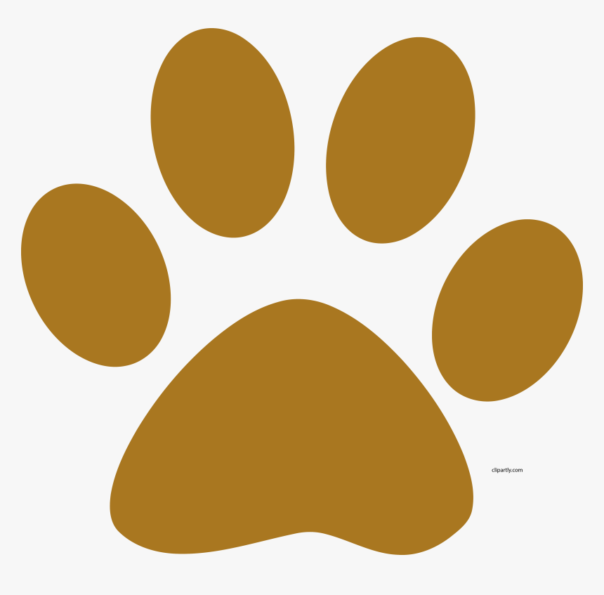 Dog Paw Print Brown, HD Png Download, Free Download