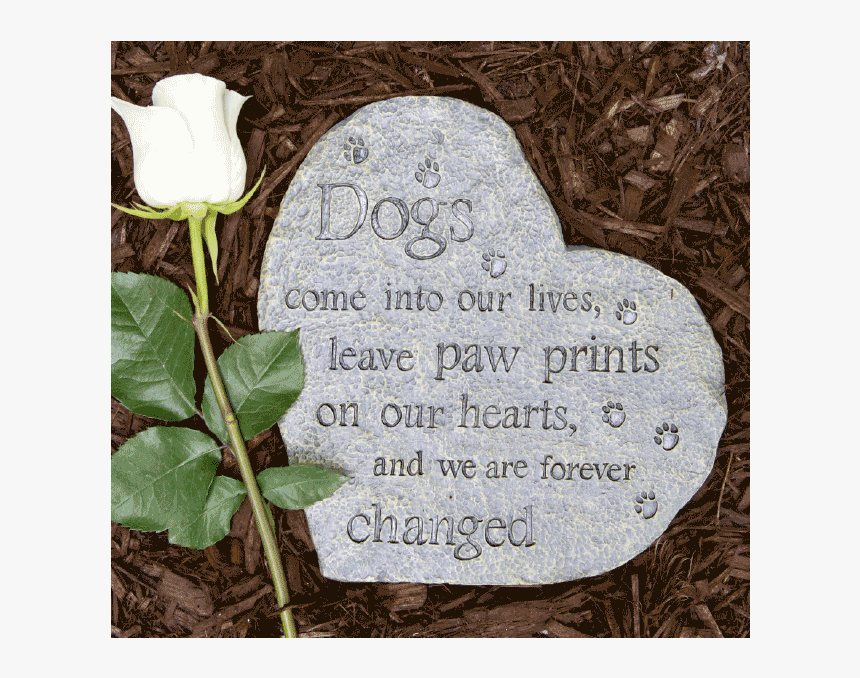 Paw Prints On Our Hearts"
 Class= - Dog Forever In Our Hearts And Memories, HD Png Download, Free Download