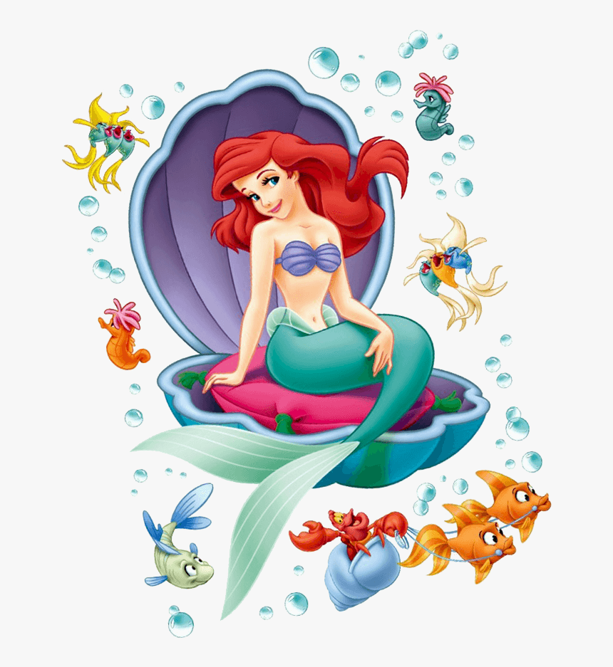 Little Mermaid Clip Art - Little Mermaid Ariel Clip Art, HD Png Download, Free Download