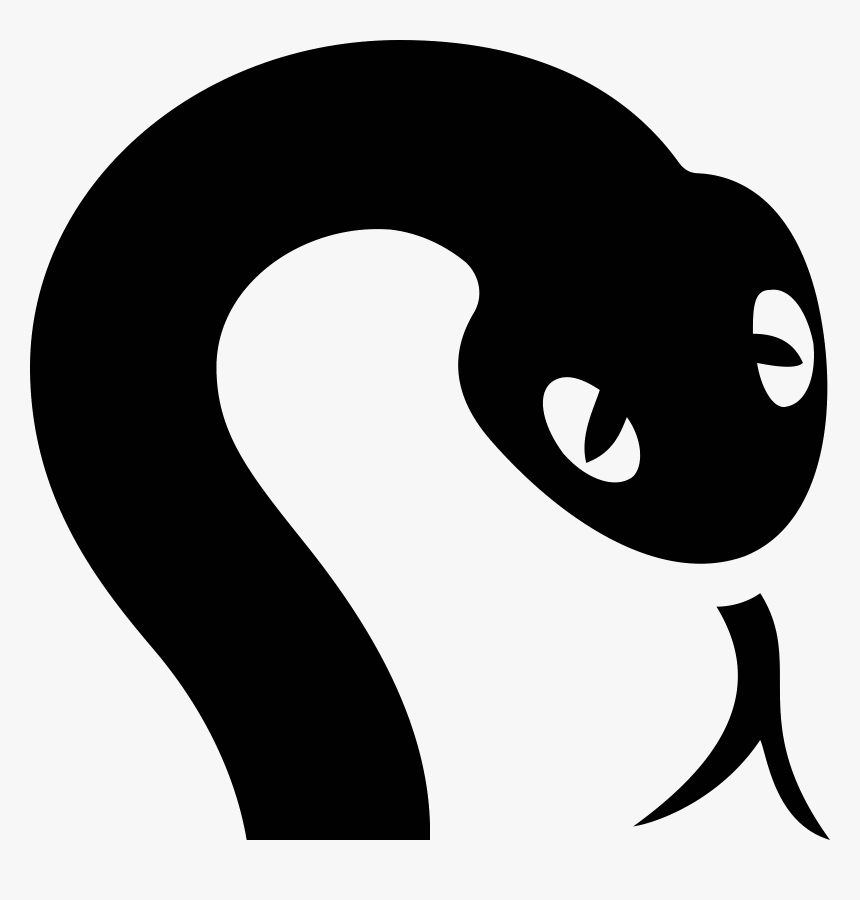 Cartoon Snake In S Shape, HD Png Download, Free Download