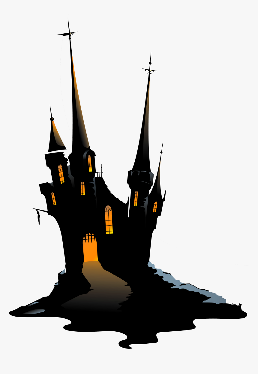 Halloween Castle Png, Transparent Png, Free Download