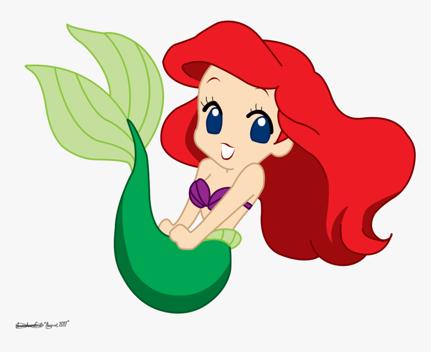 Disney Ariel Clipart - Cute Cartoon Disney Princess, HD Png Download, Free Download