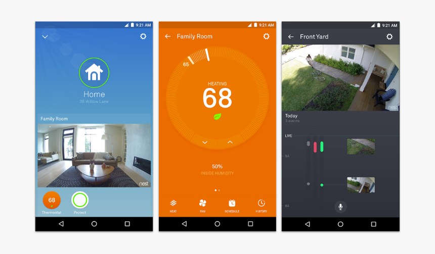 Smart Home Android App, HD Png Download, Free Download