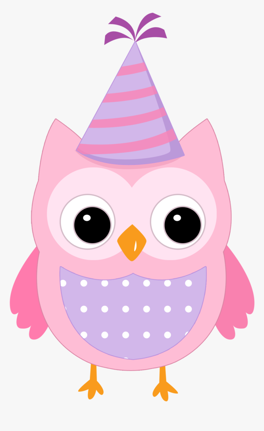 Colors Birthday Hat Vector Clipart Picture Png Images - Owl With Birthday Hat, Transparent Png, Free Download