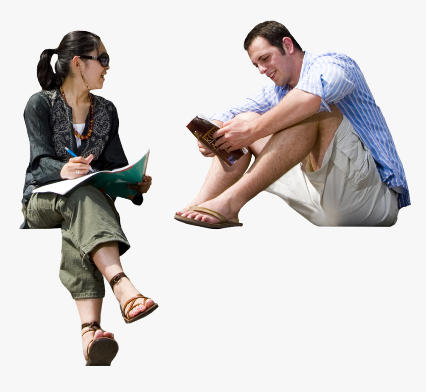 People Sitting Png - People Sitting Cut Out, Transparent Png, Free Download