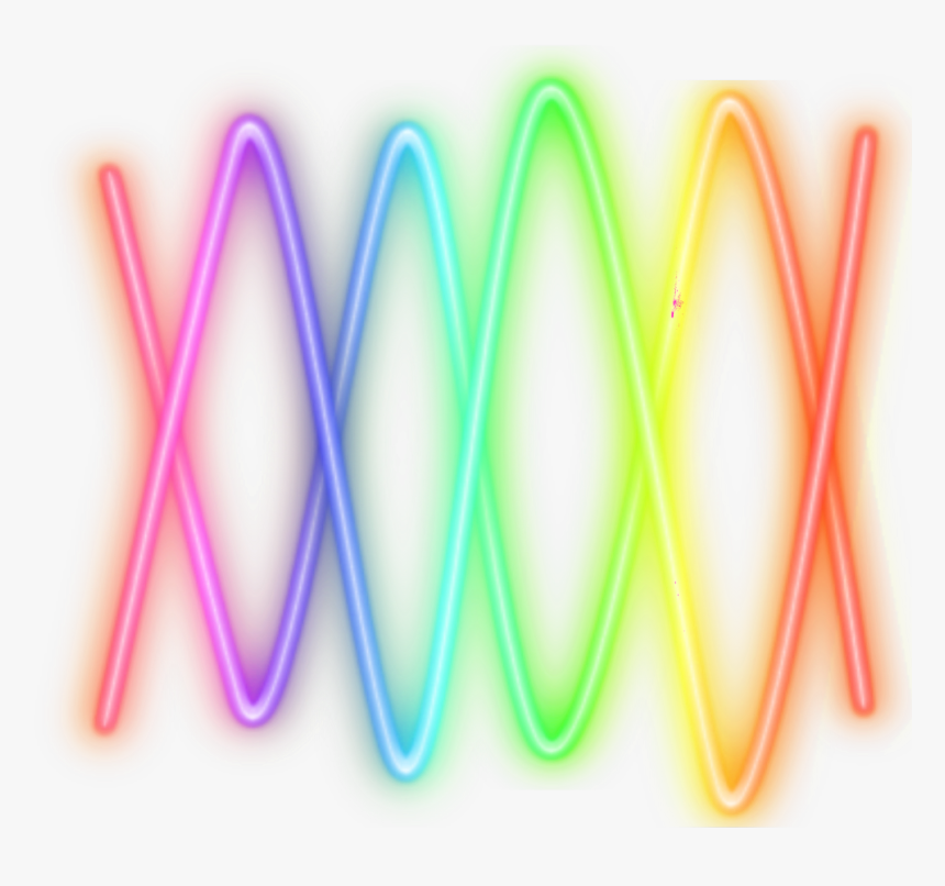 #glow #neon #glowing #zigzag #freetoedit - Colorfulness, HD Png Download, Free Download