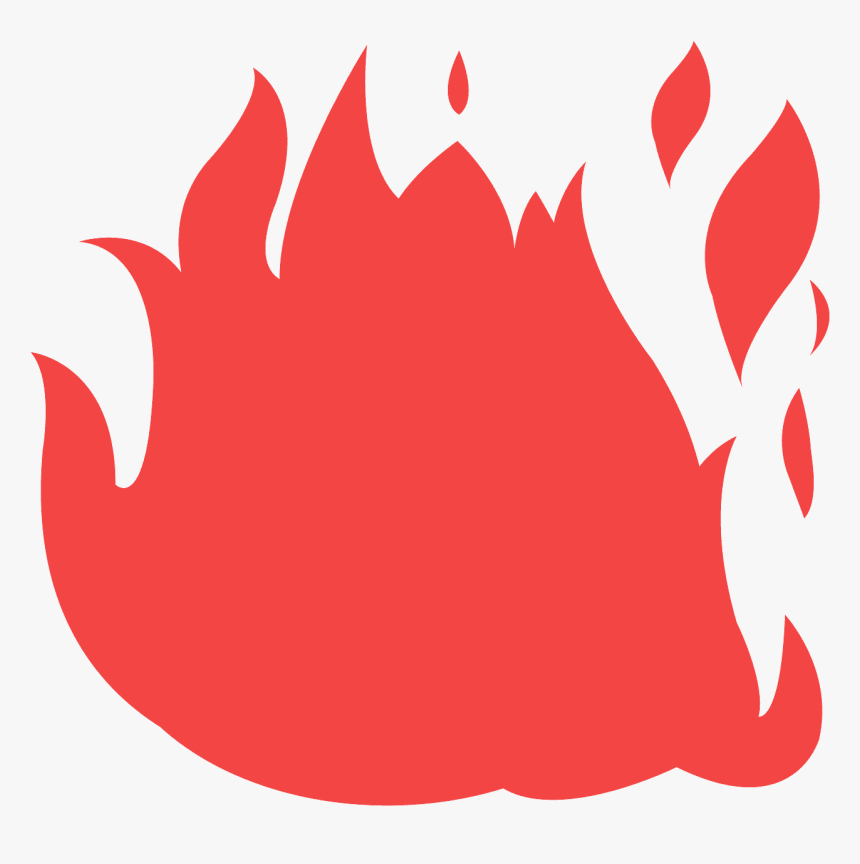 Silueta Fuego Vector, HD Png Download, Free Download