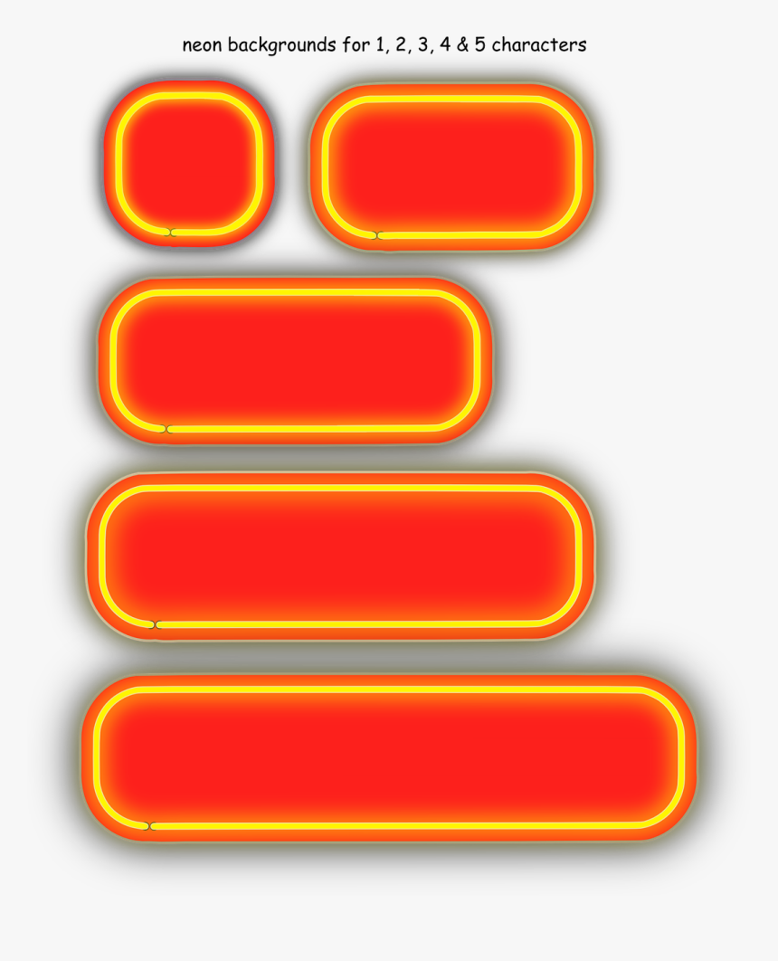 Neon Shapes Illuminated Free Picture - Clip Art, HD Png Download, Free Download
