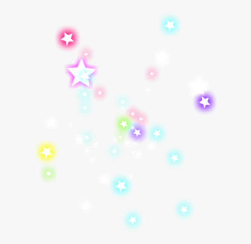 Transparent Glowing Clipart - Colorful Stars Png, Png Download, Free Download